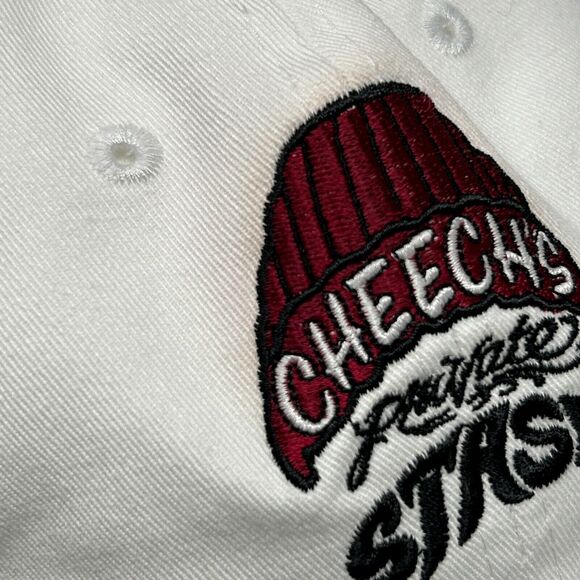 Cheech's Private Stash Dad Hat Baseball Cap Cannabis Pot Weed White - Picture 6 of 11